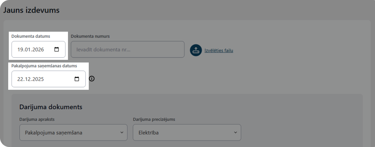 Pareiza izdevumu attiecināšana pats.lv sistēmā