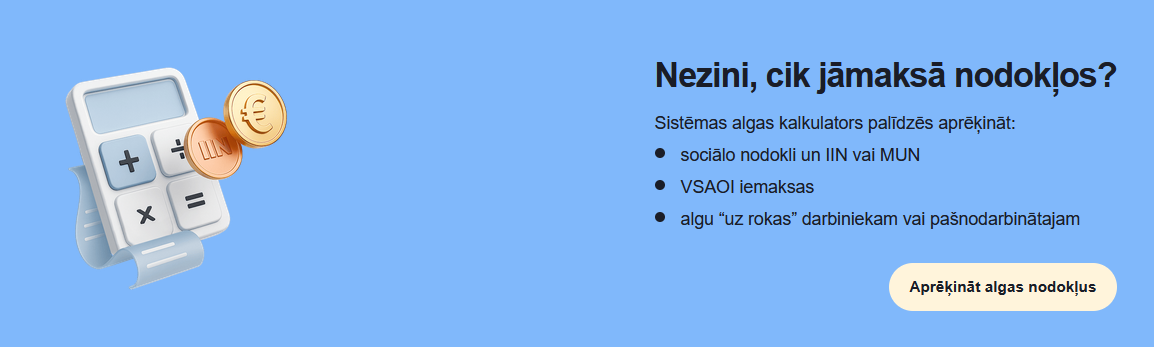 Nodokļu kalkulators pašnodarbinātajiem pats.lv
